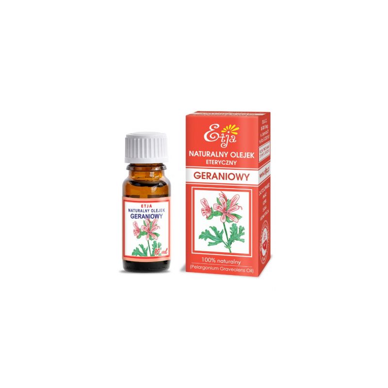 Olejek geraniowy 10 ml Etja Olejek geraniowy 10 ml Etja