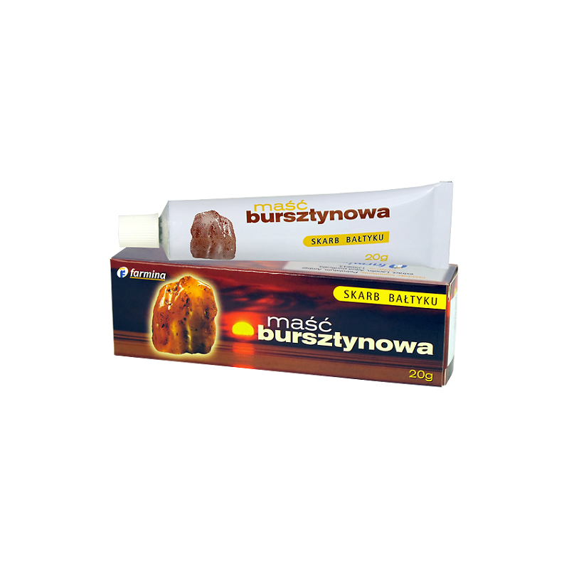 Maść bursztynowa 20g