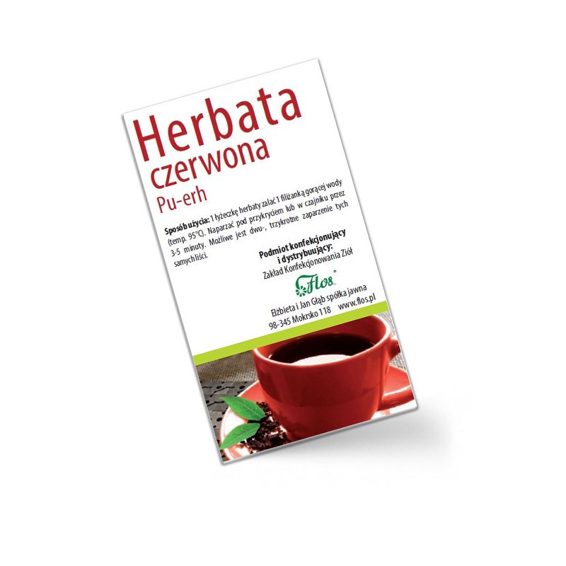 Herbata Pu-erh czerwona 100g Herbata Pu-erh czerwona 100g