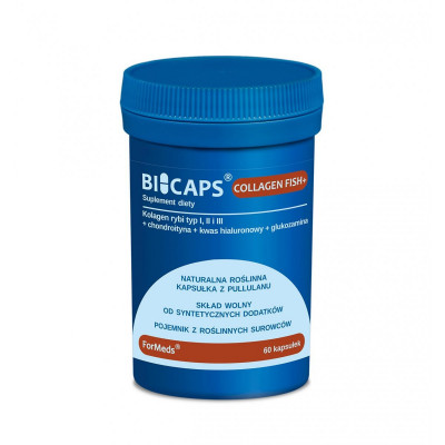 BiCaps Collagen fish+ 60 kaps. 