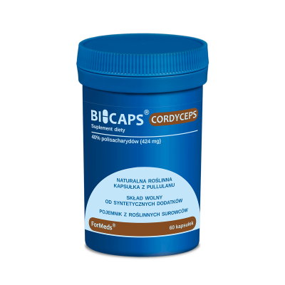 BiCaps Cordyceps 60 kaps.