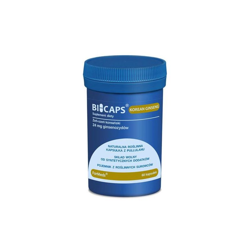 BiCaps Korean ginseng 60 kaps. 