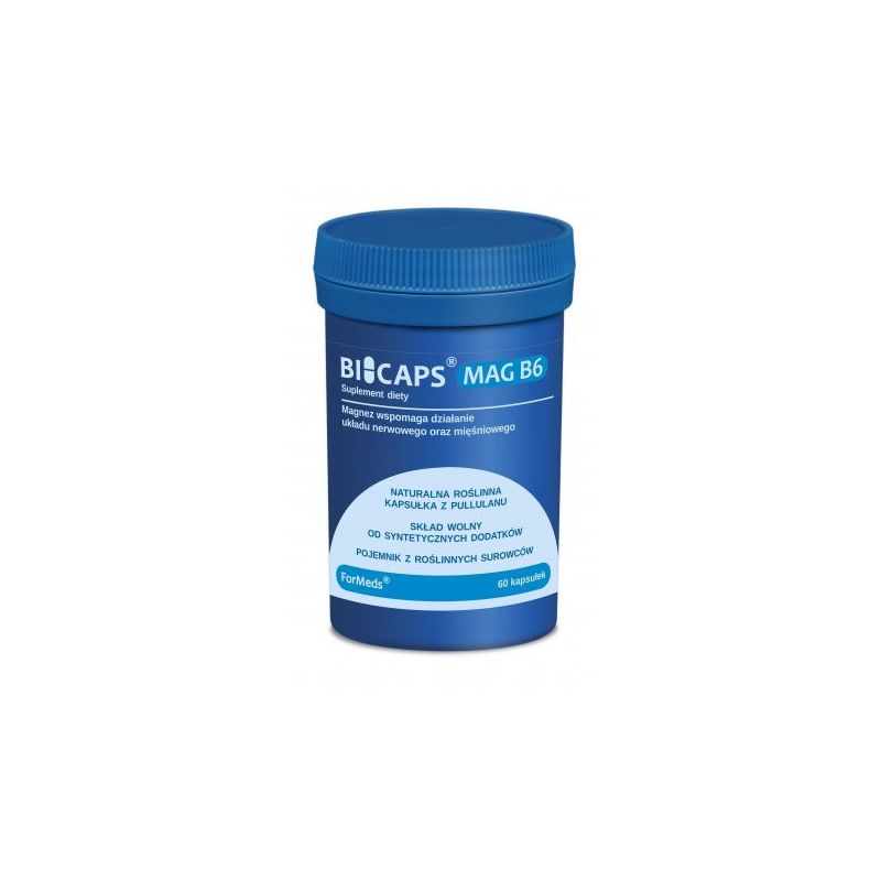 BiCaps Mag B6 60 kaps.