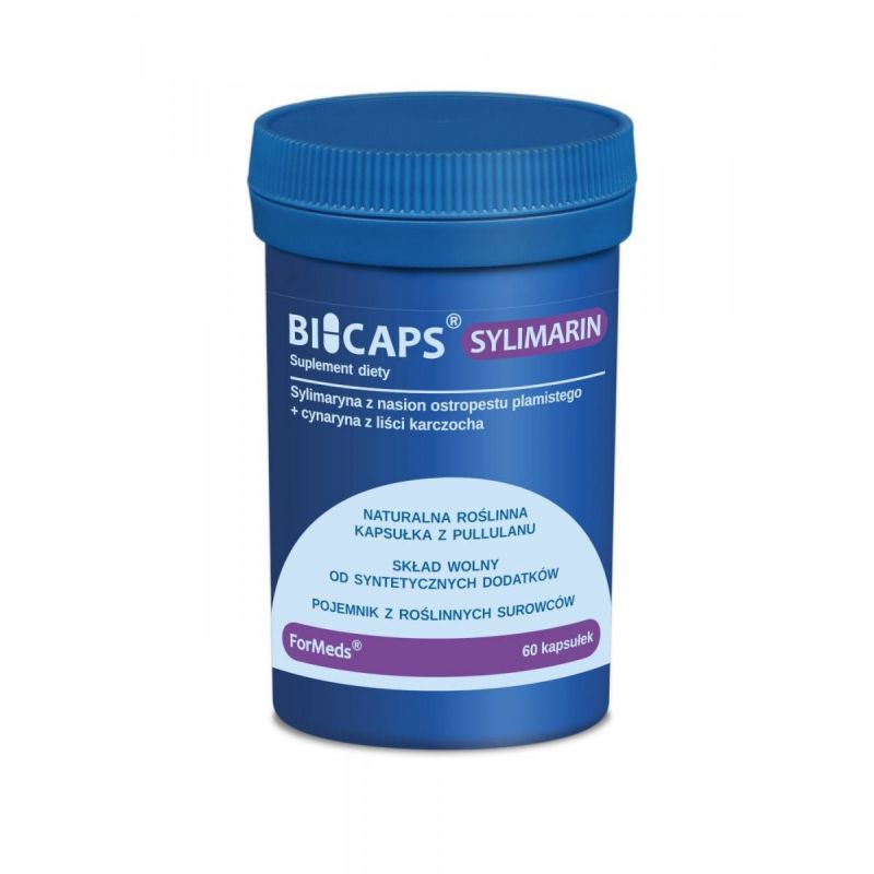 BiCaps Sylimarin 60 kaps.  