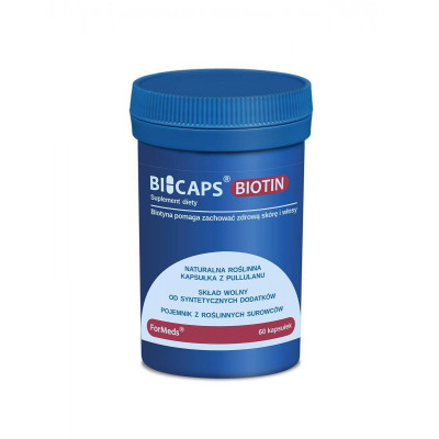 BiCaps Biotin 60 kaps.