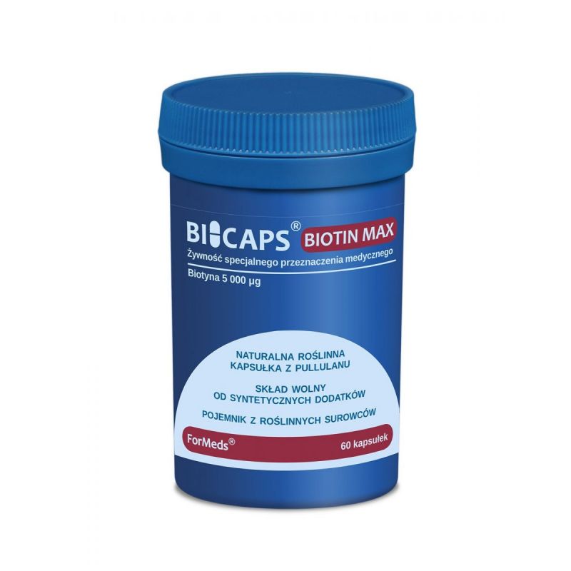 BiCaps Biotin max 60 kaps. 