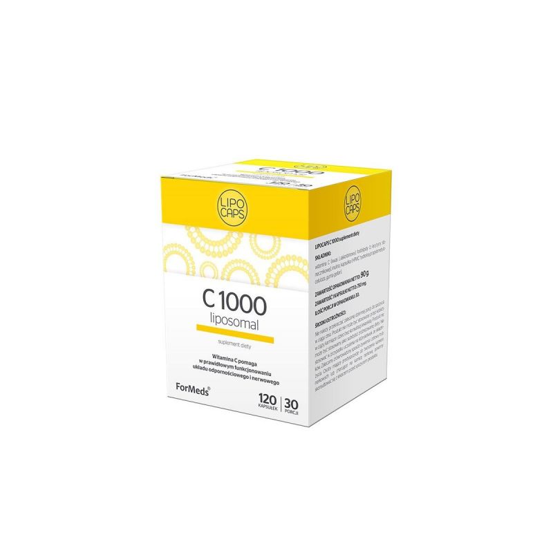 Lipocaps C 1000 liposomal 120 kaps.