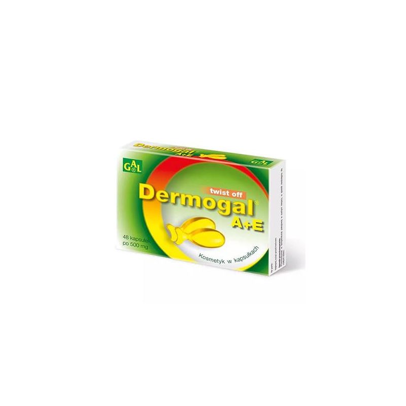 Dermogal A+E 48 kaps. 