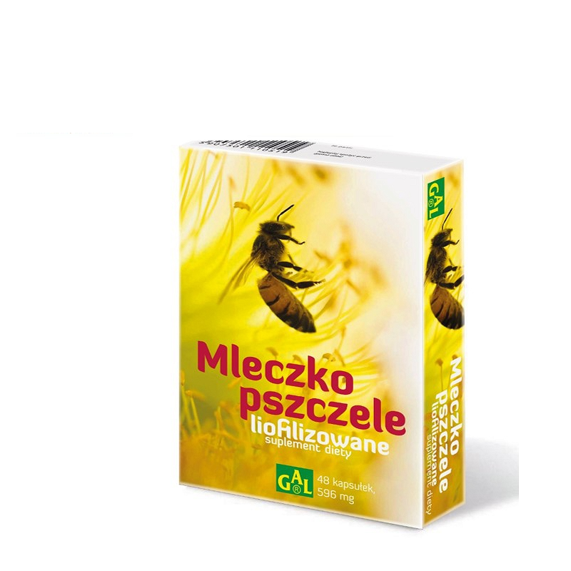Mleczko pszczele 48 kaps. liofilizowane