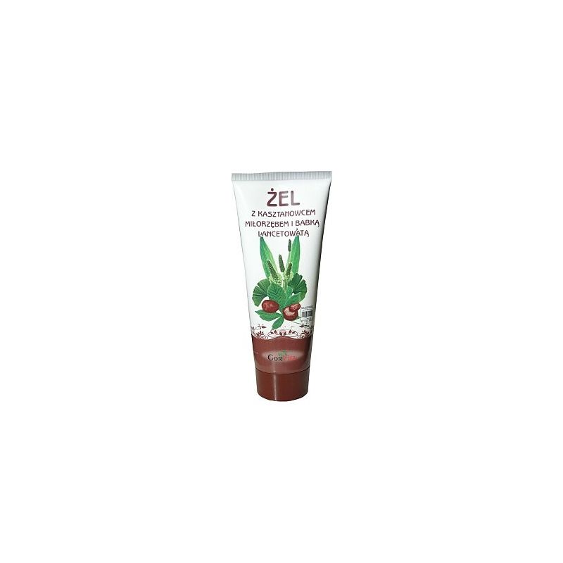 Żel z kasztan. miłorz. i babką lanc. 200 ml Gorvita