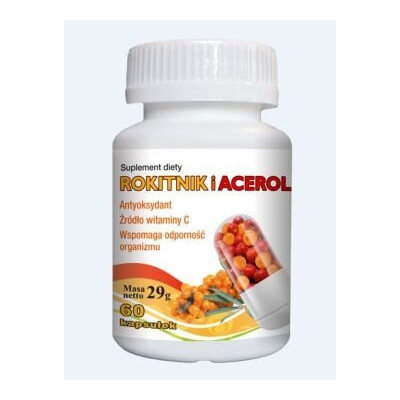 Rokitnik i acerola 60 kaps. Gorvita
