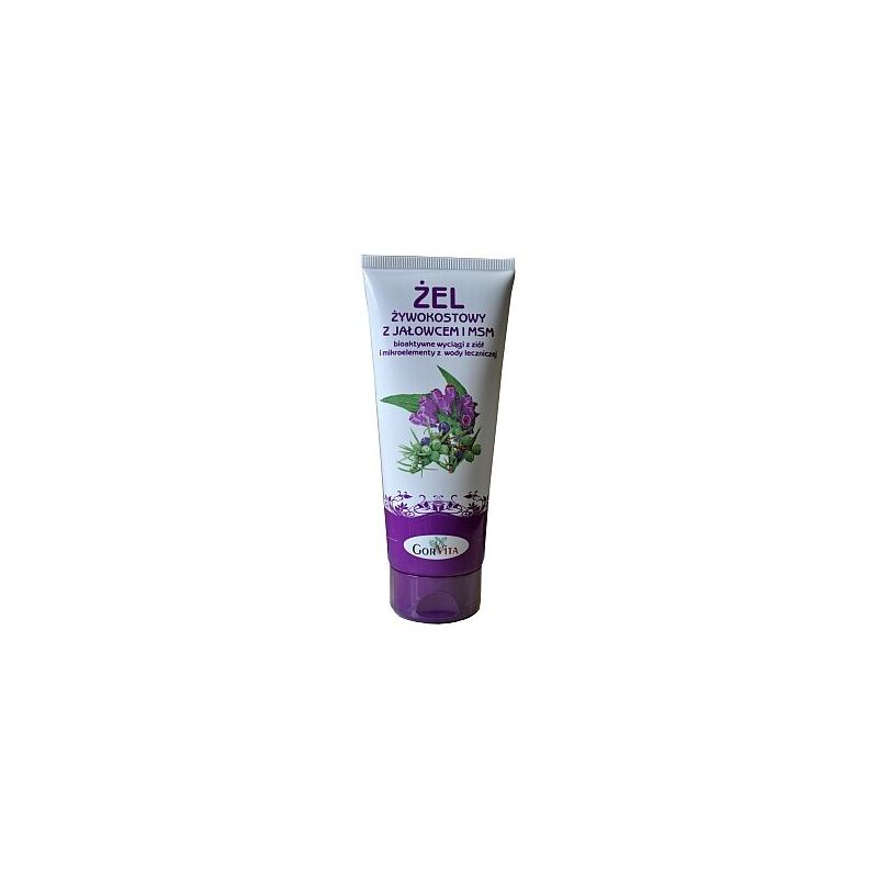 Żel żywokost. z jałowcem i MSM 200 ml Gorvita Żel żywokost. z jałowcem i MSM 200 ml Gorvita