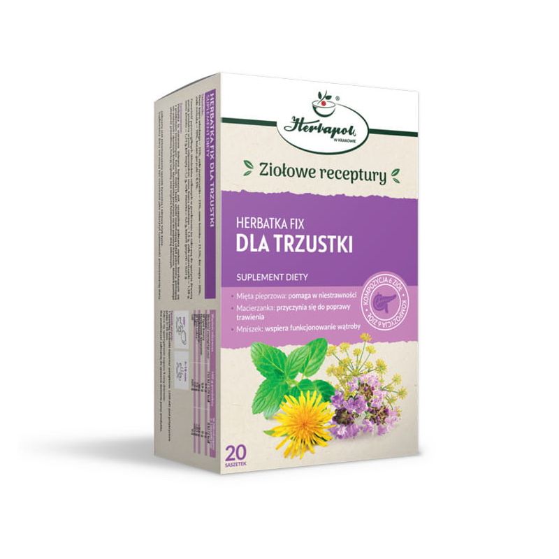 Dla trzustki 20 sasz.