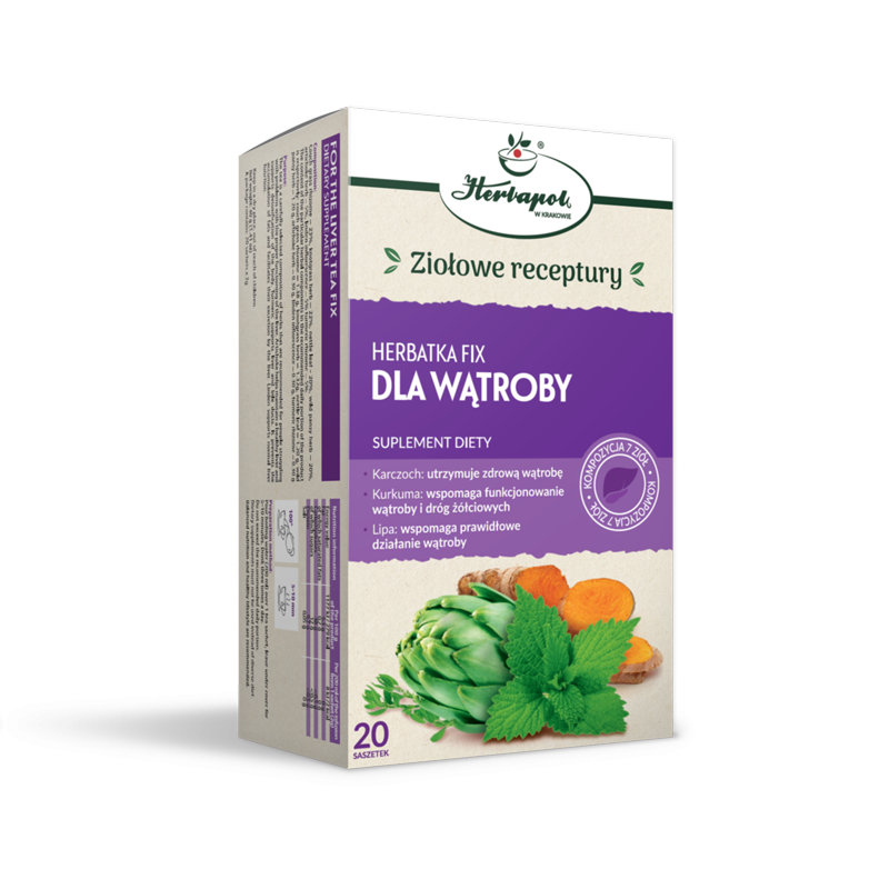 Dla wątroby 20 sasz.