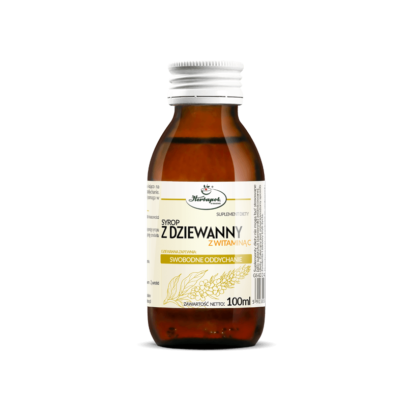 Syrop z dziewanny z wit. C 100 ml Syrop z dziewanny z wit. C 100 ml