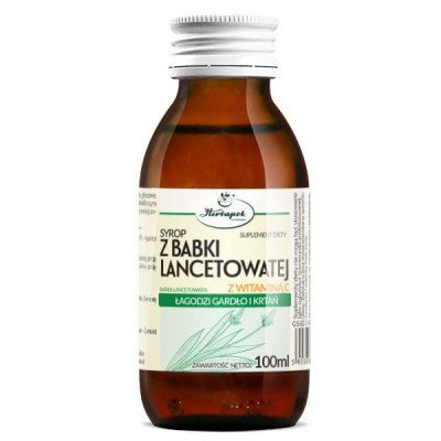 Syrop z babki lancet. z wit. C 100 ml