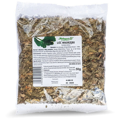 Miłorząb liść 50g 