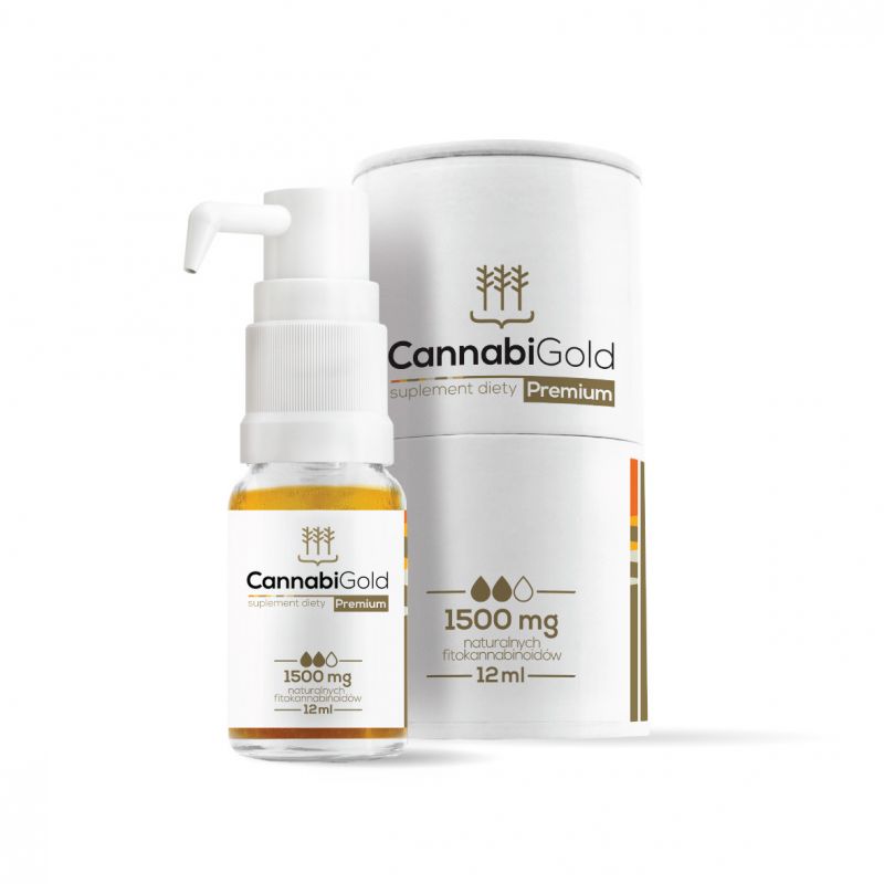 CannabiGold Premium 1500mg 12 ml