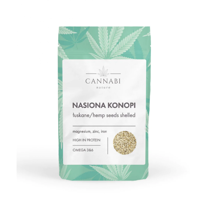 Nasiona konopi łuskane 250g Cannabi Nature
