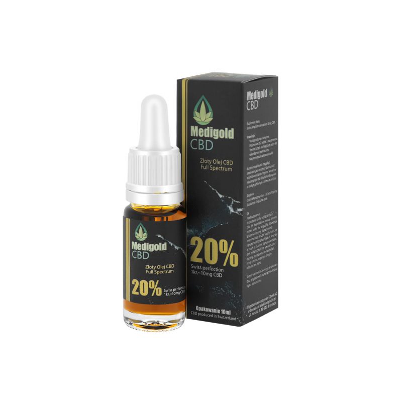 Medigold olej CBD 20% 10ml 