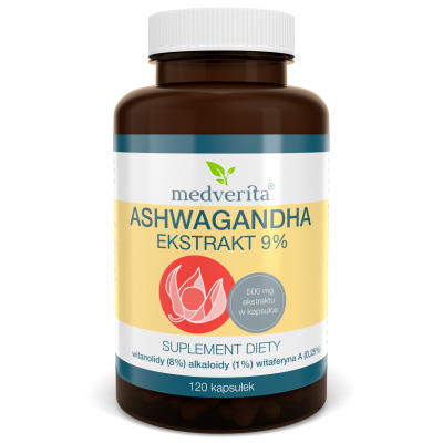 Ashwagandha 120 kaps. 