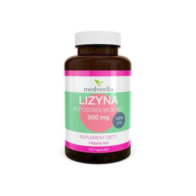 Lizyna (L-Lizyna HCL) 100 kaps. 