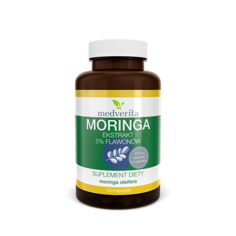 Moringa ekstrakt 120 kaps. 