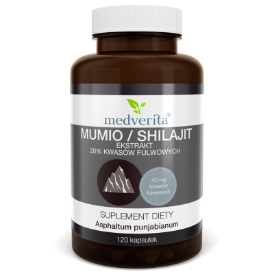 Mumio Shilajit 120 kaps. 
