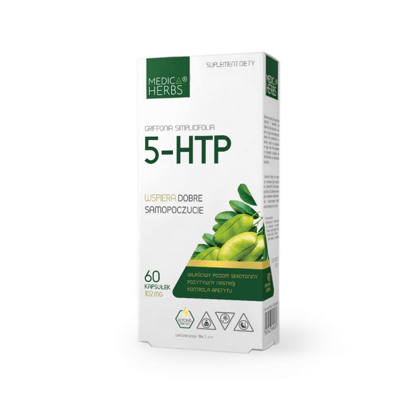 5-HTP (Griffonia) 60 kaps. MH 5-HTP (Griffonia) 60 kaps. MH