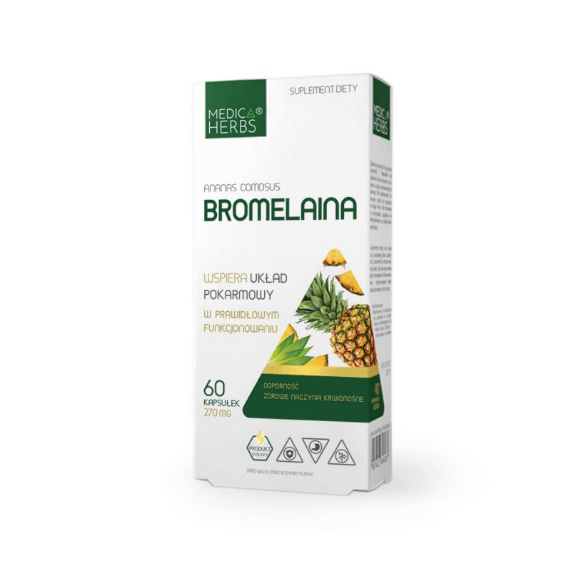 Bromelaina 60 kaps. MH