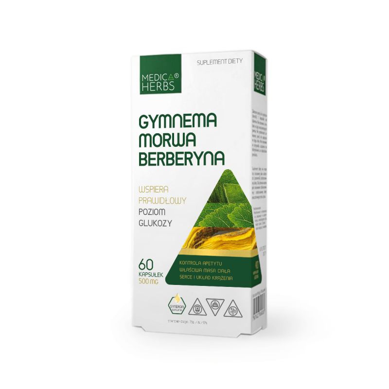Gymnema Morwa Berberyna 60 kaps. MH Gymnema Morwa Berberyna 60 kaps. MH
