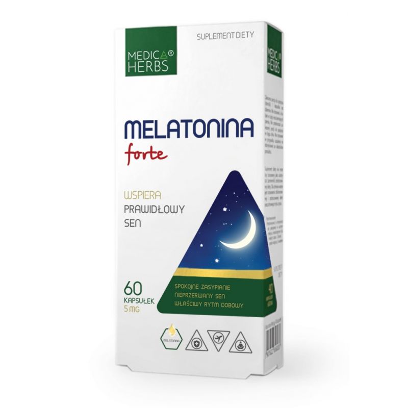 Melatonina Forte 60 kaps. MH