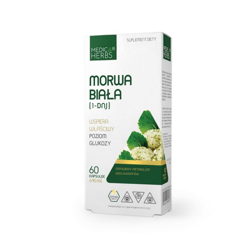 Morwa biała 60 kaps. MH 