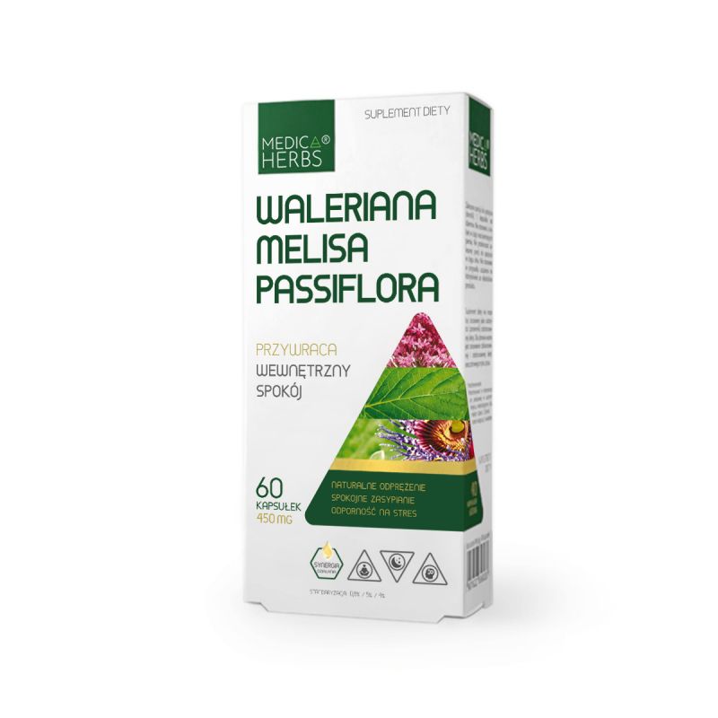 Waleriana Melisa Passiflora 60 kaps. MH Waleriana Melisa Passiflora 60 kaps. MH