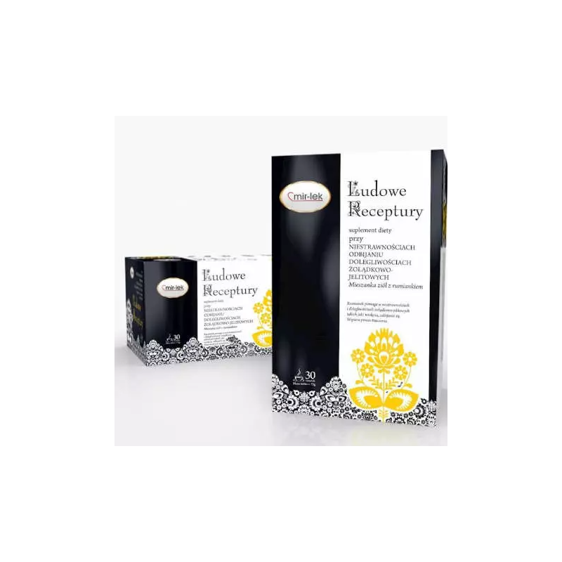 Ludowe Receptury przy niestrawnościach, odbijaniu 30 sasz. Ludowe Receptury przy niestrawnościach, odbijaniu 30 sasz.