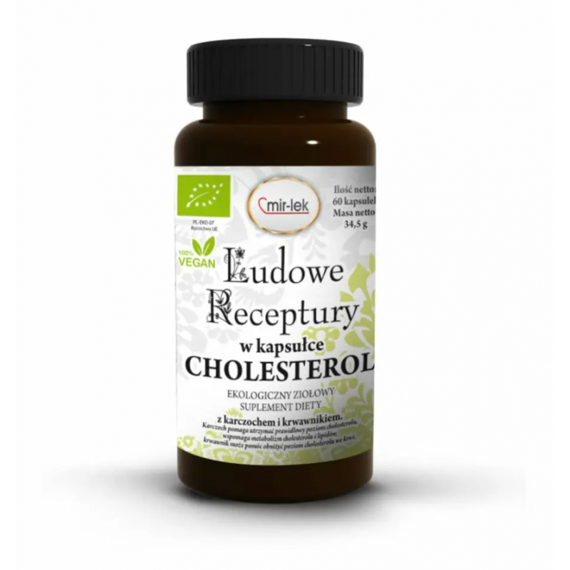 Mir-Lek Cholesterol 60 kaps. Mir-Lek Cholesterol 60 kaps.