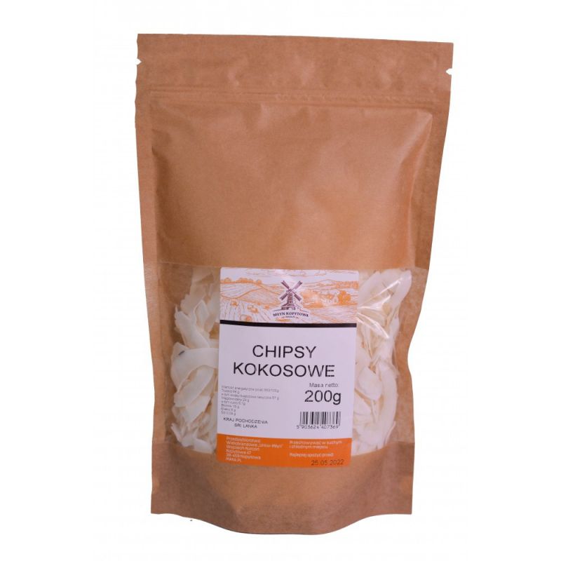 Chipsy kokosowe 200g