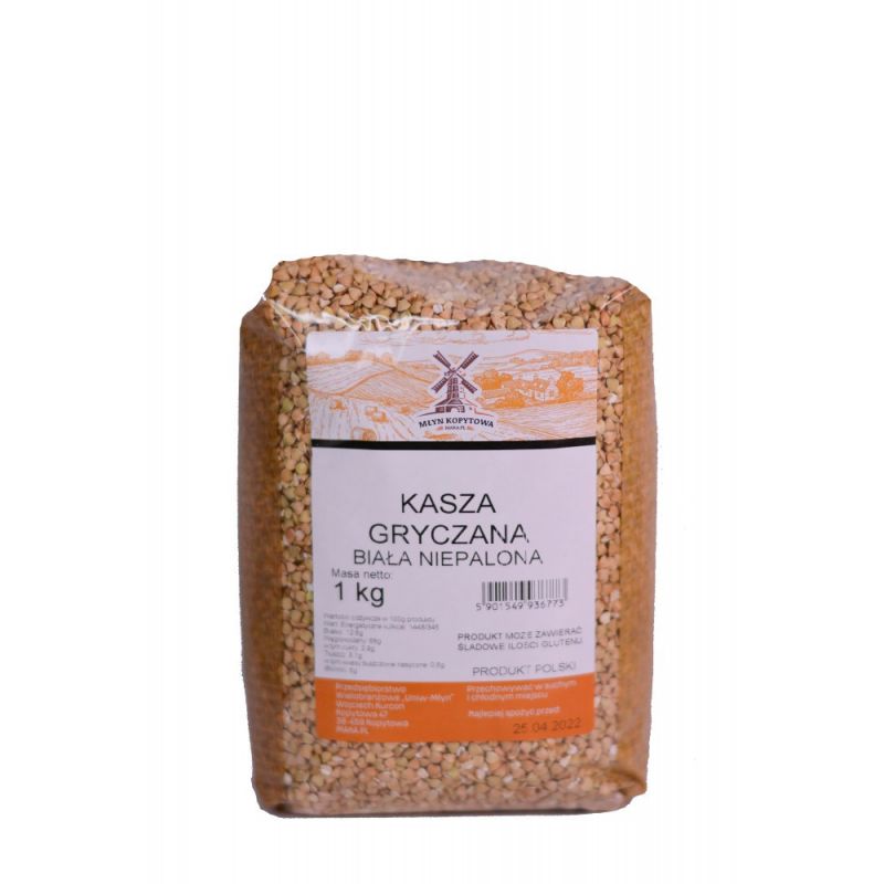 Kasza gryczana biała niepalona 1 kg 