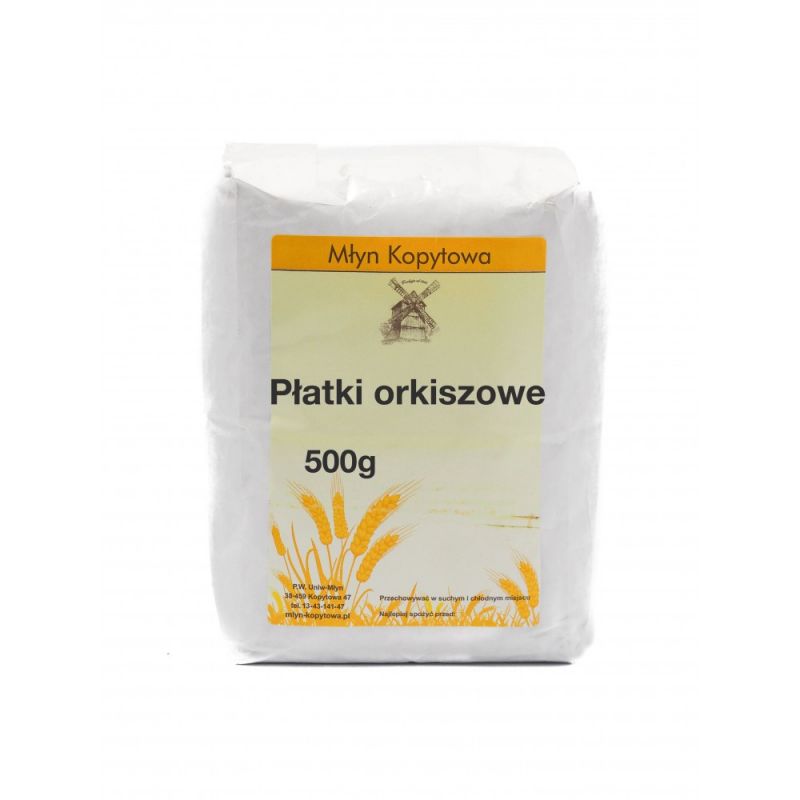 Płatki orkiszowe 500g Płatki orkiszowe 500g