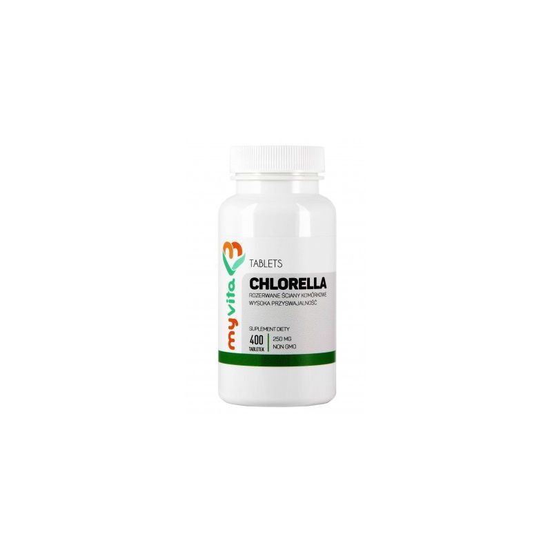 Chlorella 400 tabl. MyVita Chlorella 400 tabl. MyVita
