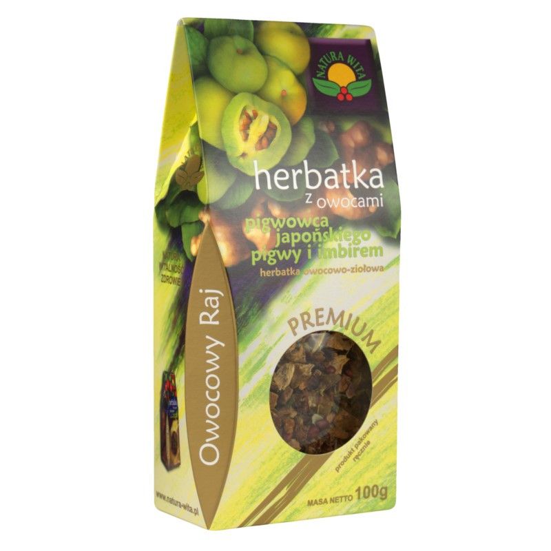 Pigwowiec, pigwa i imbir 100 g herb. NW