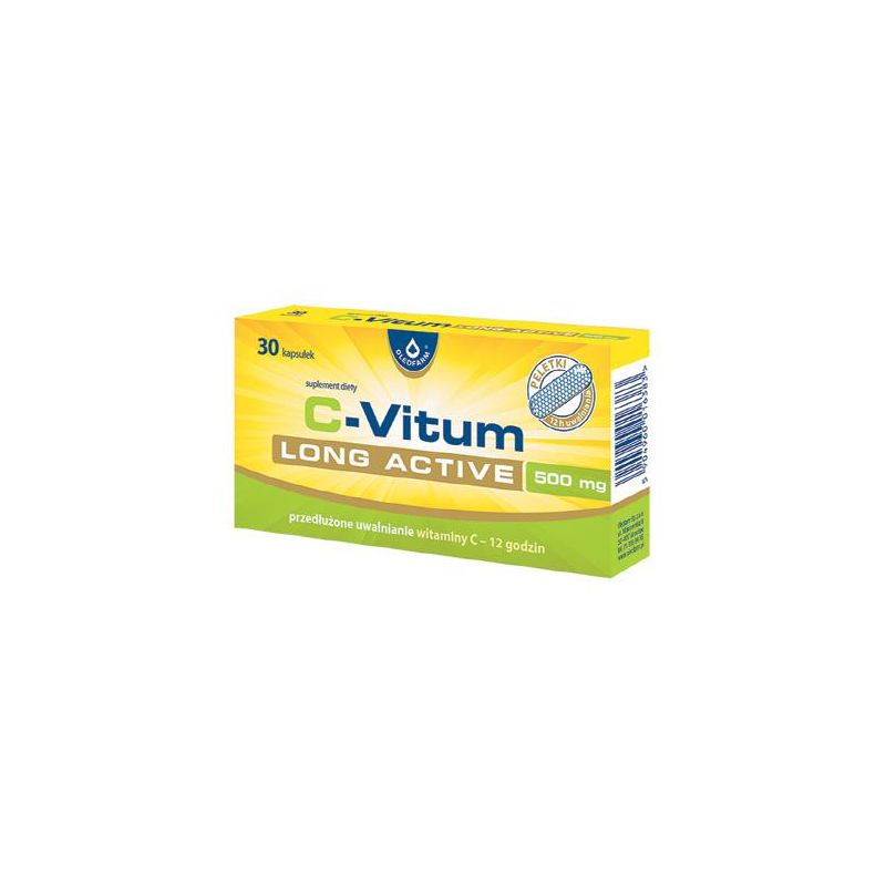 C-Vitum Long Active 30 kaps. C-Vitum Long Active 30 kaps.