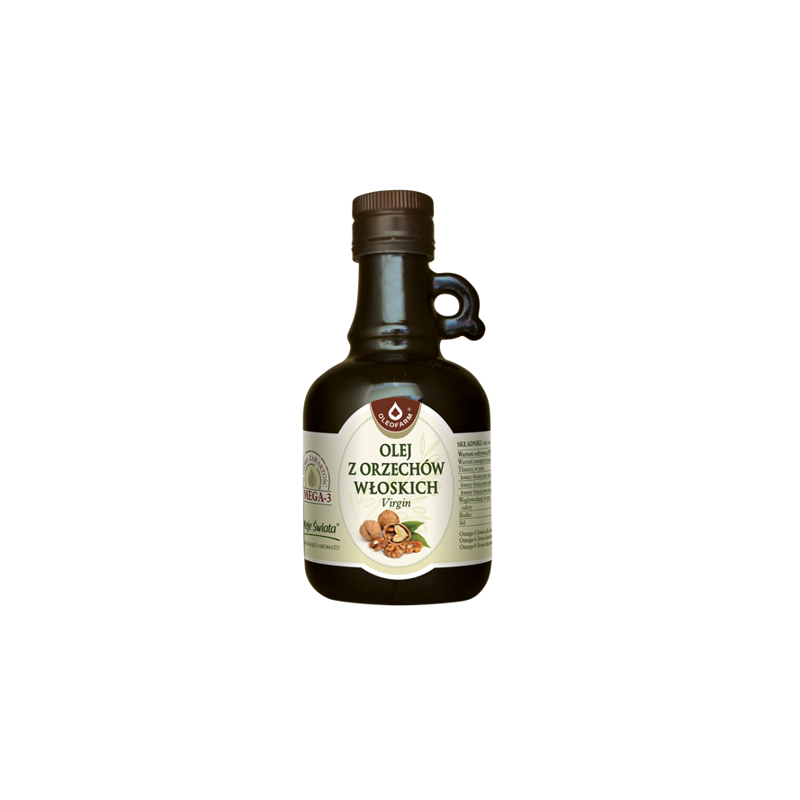 Olej z orzechów włoskich 250 ml Olej z orzechów włoskich 250 ml