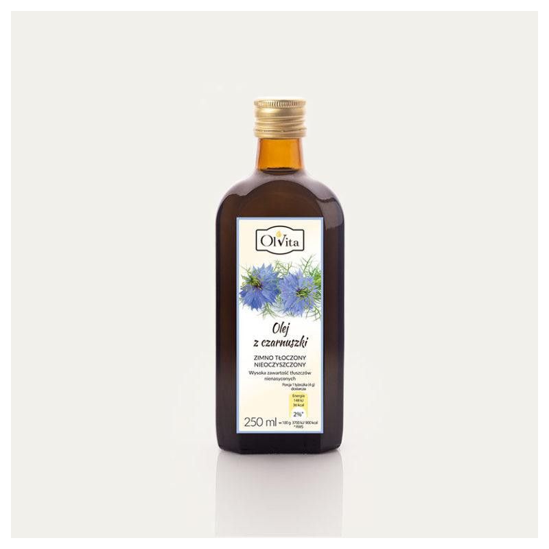 Olej z czarnuszki 250 ml Egipt Olvita