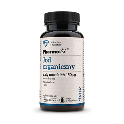 Jod organiczny z alg 60 kaps. 