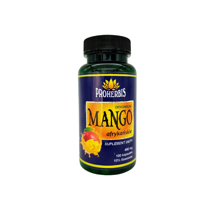 Mango afrykańskie 100 kaps. 