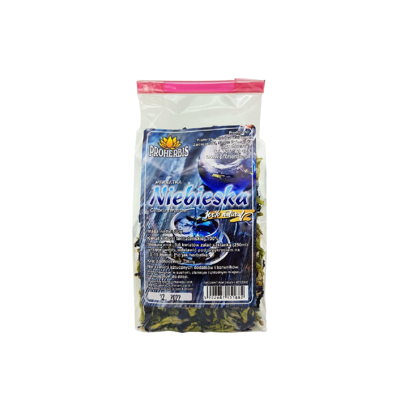 Niebieska herbatka 30g Klitoria