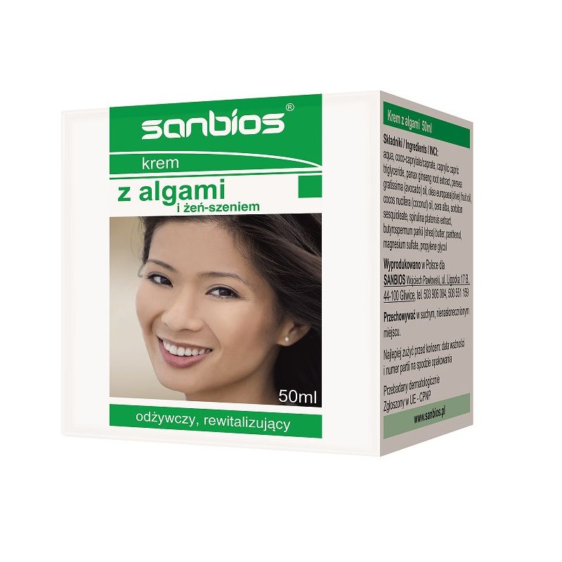 Krem z algami i żeń-szeniem 50 ml