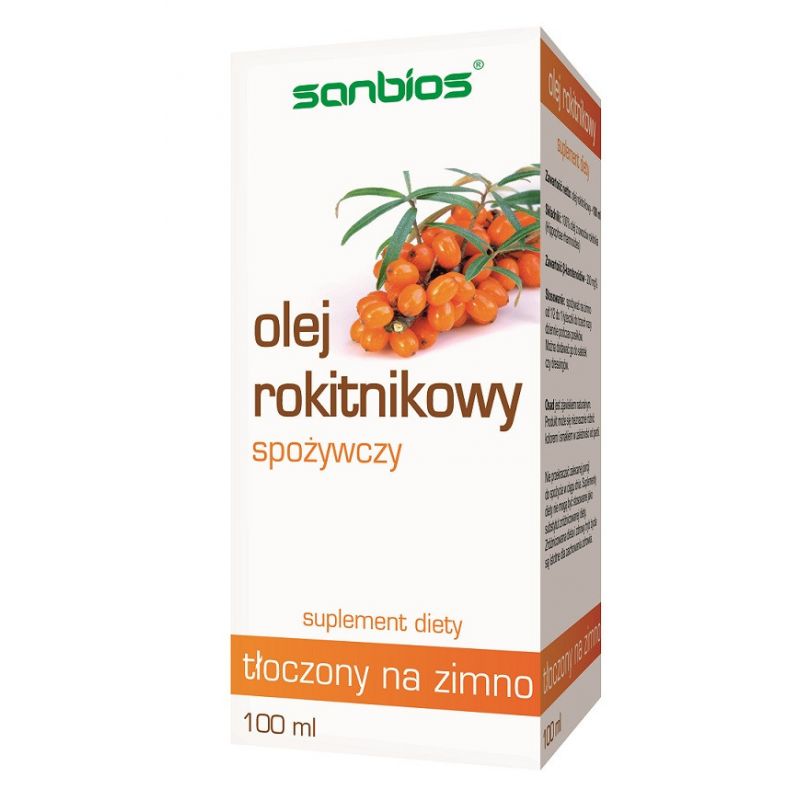 Olej rokitnikowy 100 ml spożywczy
