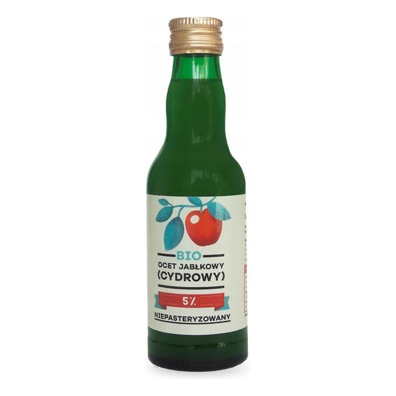 Ocet jabłkowy bio 200ml (5 przemian)